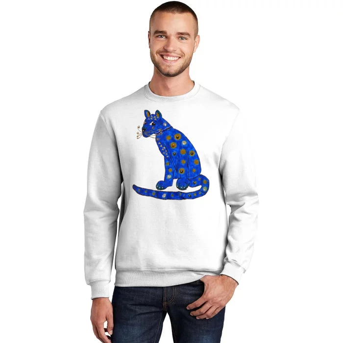 Ugly Blue Cat Sweatshirt