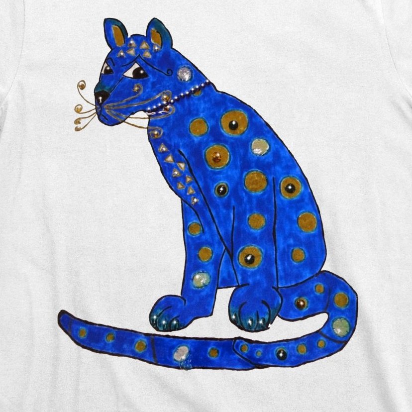 ABBA Ugly Blue Cat T-Shirt