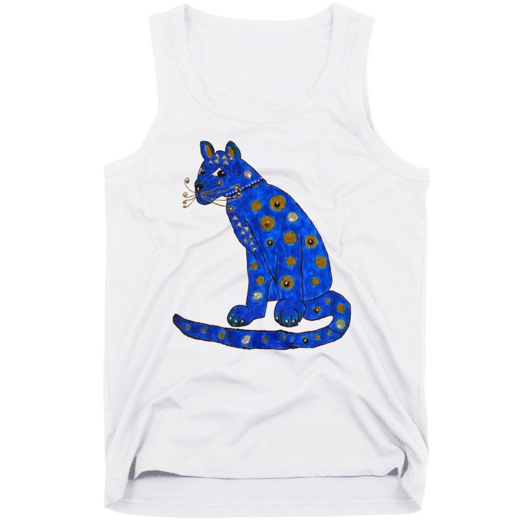 ABBA Ugly Blue Cat Tank Top
