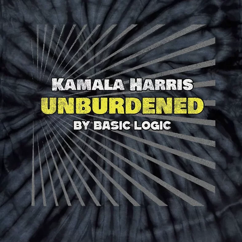 Antikamala Unburdened By Basic Logic Cool Distressed Tie-Dye T-Shirt