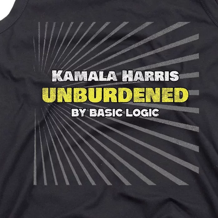 Antikamala Unburdened By Basic Logic Cool Distressed Tank Top