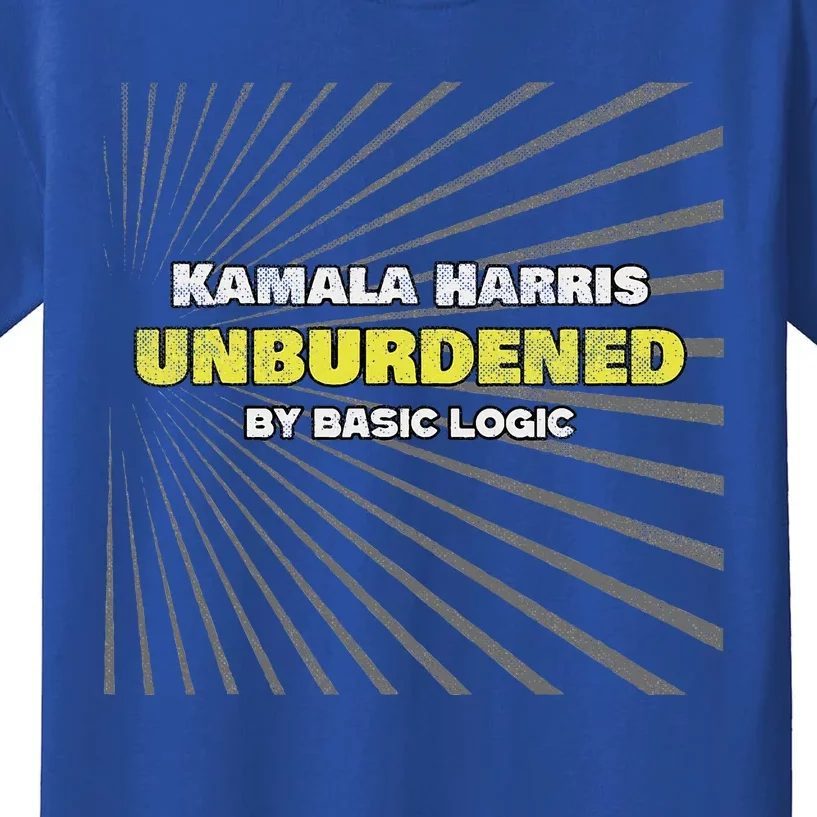 Antikamala Unburdened By Basic Logic Kids T-Shirt