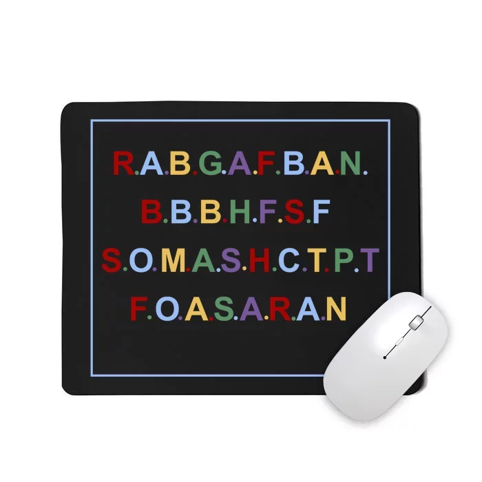 Act Up City Girl Rabgafban Mousepad