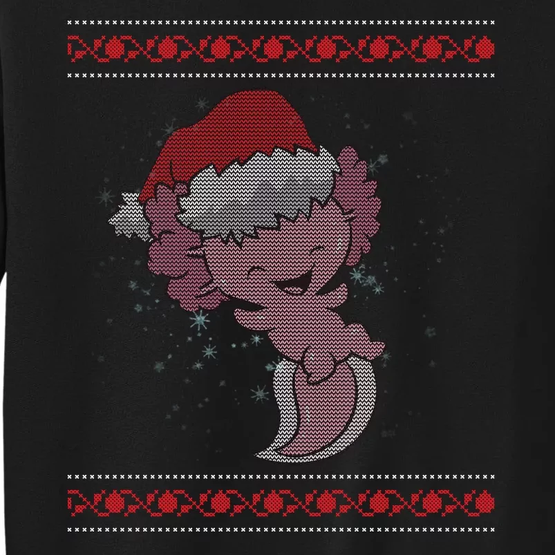 Axolotl Ugly Christmas Sweater Design Sweatshirt