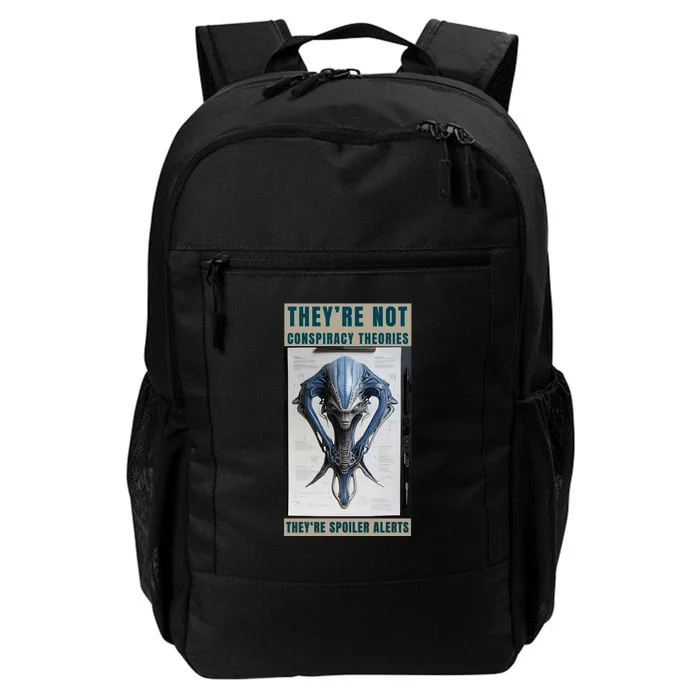 Alien Ufo Conspiracy Theory Disclosure Daily Commute Backpack