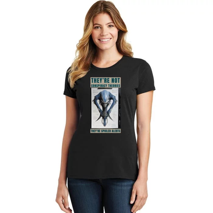 Alien Ufo Conspiracy Theory Disclosure Women's T-Shirt