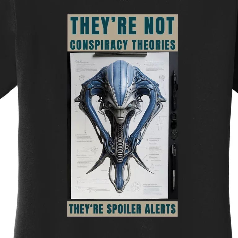 Alien Ufo Conspiracy Theory Disclosure Women's T-Shirt