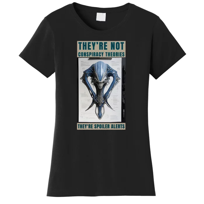 Alien Ufo Conspiracy Theory Disclosure Women's T-Shirt