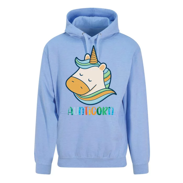 Aunticorn Unicorn Cute Aunt From Niece Cool Gift Unisex Surf Hoodie