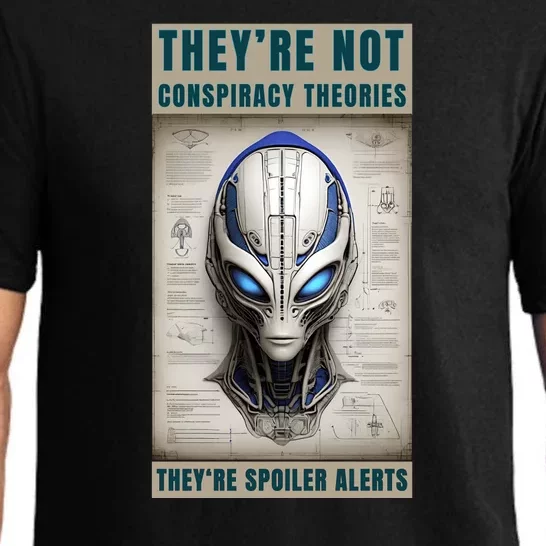 Alien Ufo Conspiracy Theory Disclosure Pajama Set