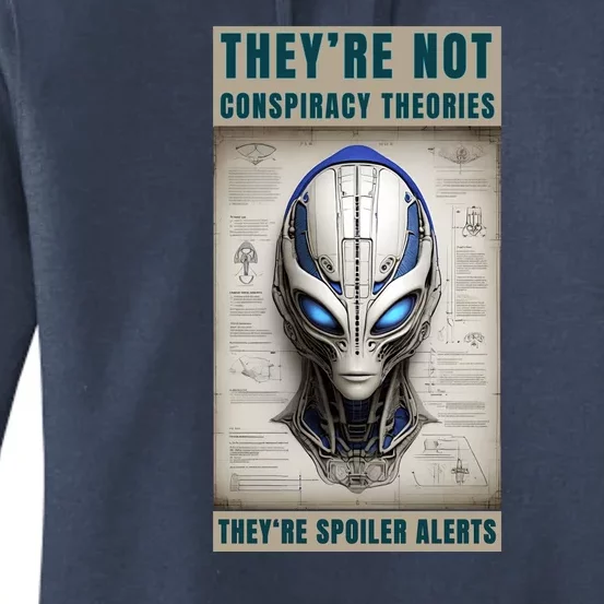 Alien Ufo Conspiracy Theory Disclosure Women's Pullover Hoodie