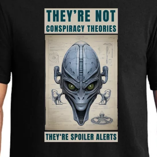 Alien Ufo Conspiracy Theory Disclosure Pajama Set