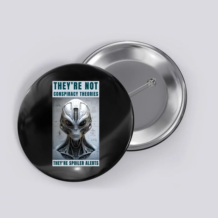 Alien Ufo Conspiracy Theory Disclosure Button