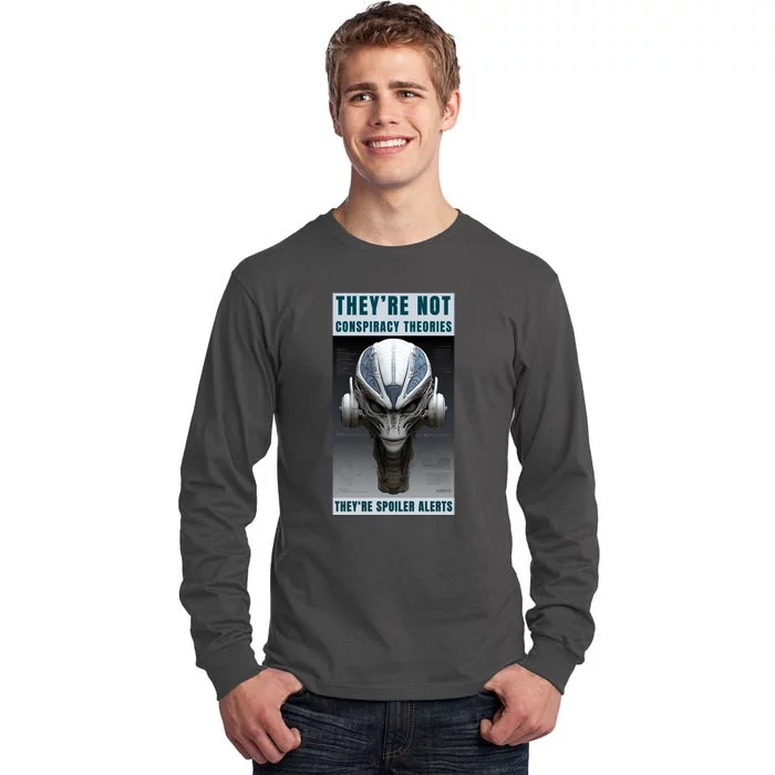 Alien Ufo Conspiracy Theory Disclosure Tall Long Sleeve T-Shirt