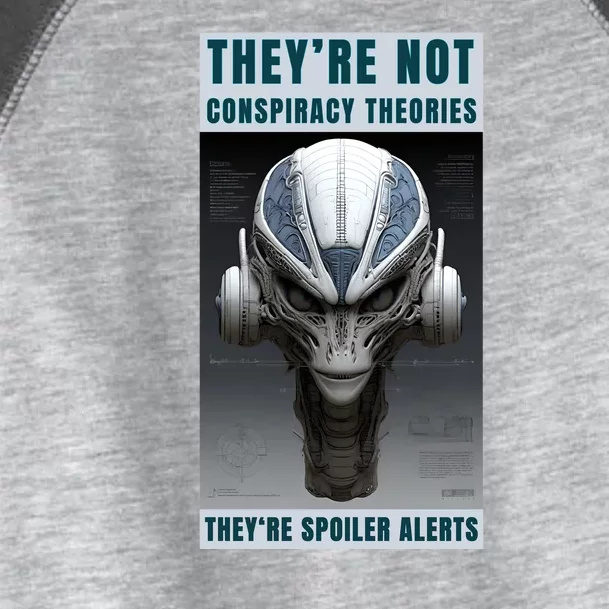 Alien Ufo Conspiracy Theory Disclosure Toddler Fine Jersey T-Shirt