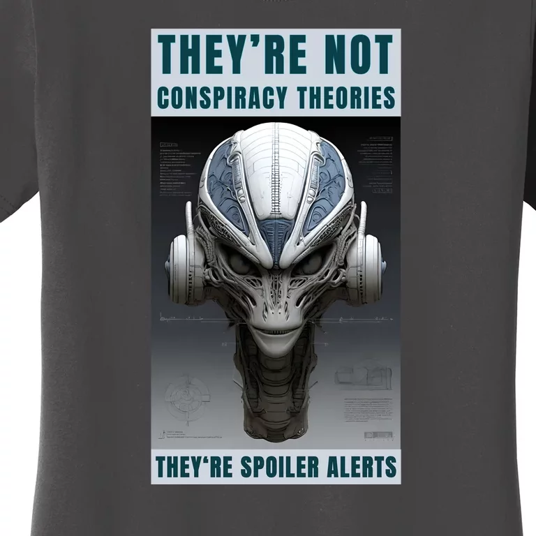 Alien Ufo Conspiracy Theory Disclosure Women's T-Shirt