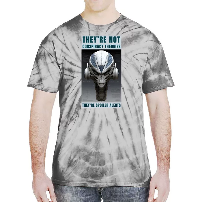 Alien Ufo Conspiracy Theory Disclosure Tie-Dye T-Shirt