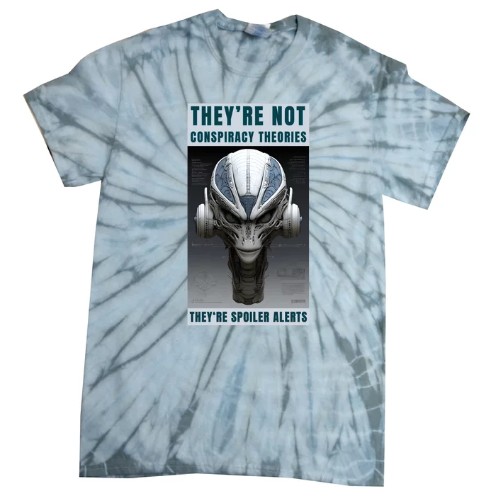 Alien Ufo Conspiracy Theory Disclosure Tie-Dye T-Shirt