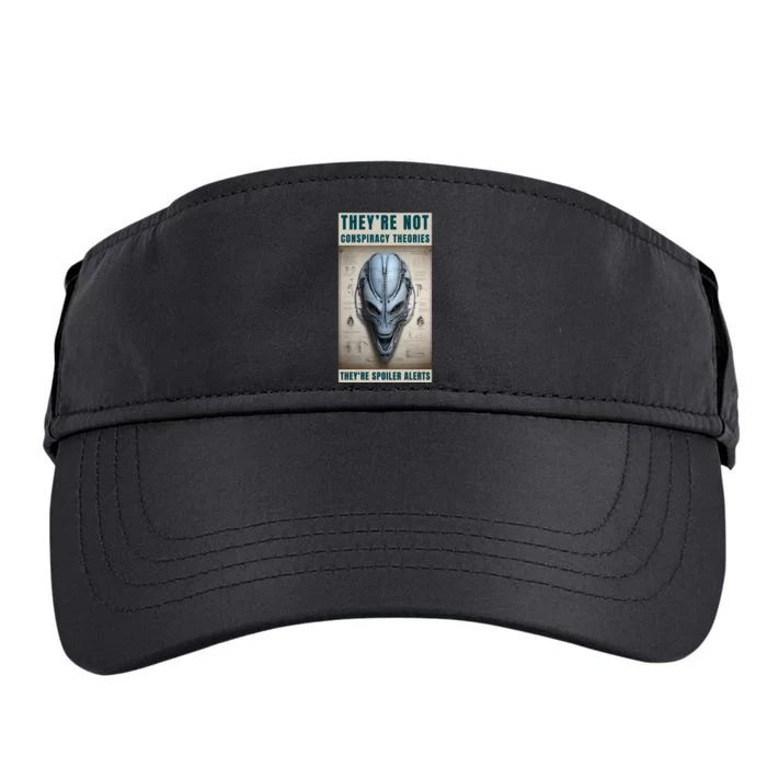 Alien Ufo Conspiracy Theory Disclosure Adult Drive Performance Visor