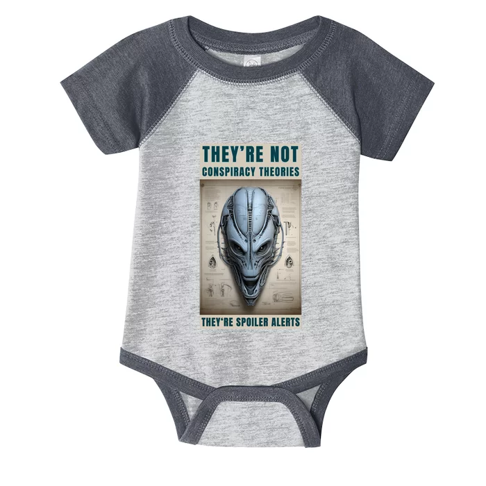 Alien Ufo Conspiracy Theory Disclosure Infant Baby Jersey Bodysuit