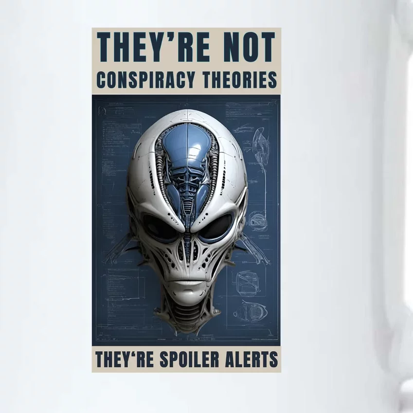 Alien Ufo Conspiracy Theory Disclosure Black Color Changing Mug