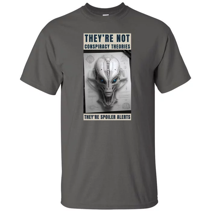 Alien Ufo Conspiracy Theory Disclosure Tall T-Shirt