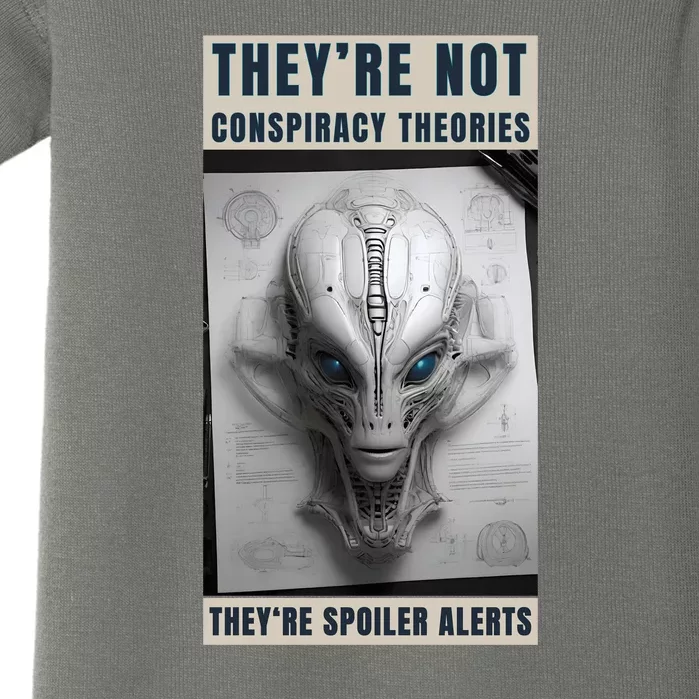 Alien Ufo Conspiracy Theory Disclosure Baby Bodysuit