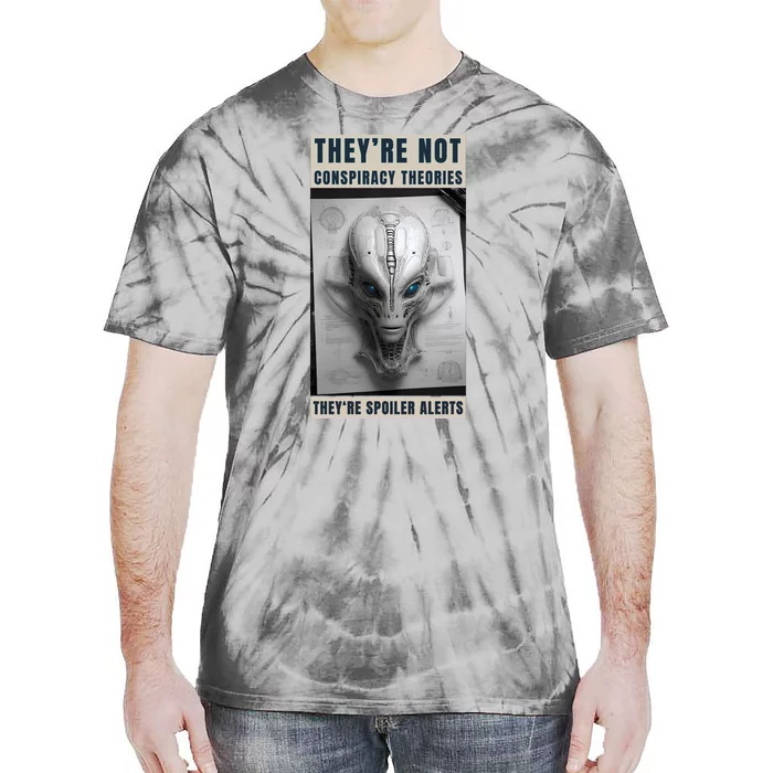 Alien Ufo Conspiracy Theory Disclosure Tie-Dye T-Shirt