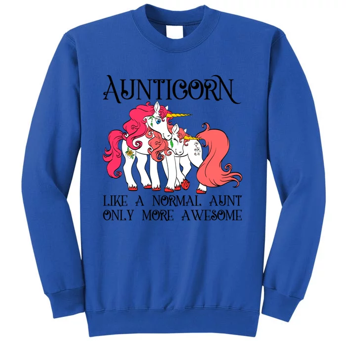 Aunt Unicorn Cute Aunticorn With Unicorn Aunts Niece Gift Sweatshirt