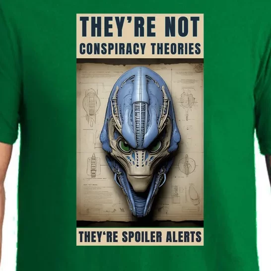 Alien Ufo Conspiracy Theory Disclosure Pajama Set