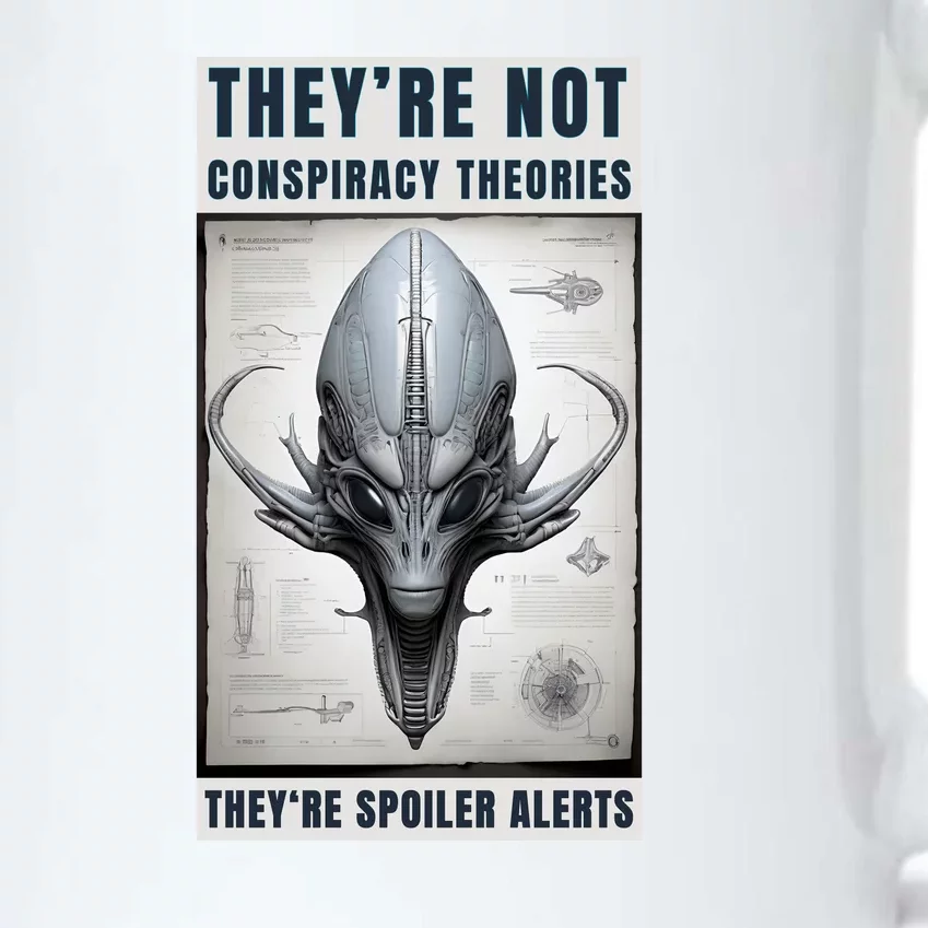 Alien Ufo Conspiracy Theory Disclosure Black Color Changing Mug