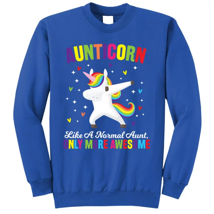 Aunticorn Unicorn Dabing Awesome Unicorn Aunt Gift Sweatshirt