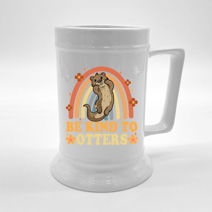 Antibullying Unity Day Be Kind To Otters Kindness Matters Front & Back Beer Stein