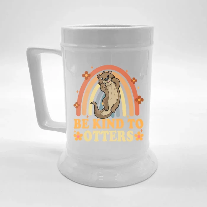 Antibullying Unity Day Be Kind To Otters Kindness Matters Front & Back Beer Stein