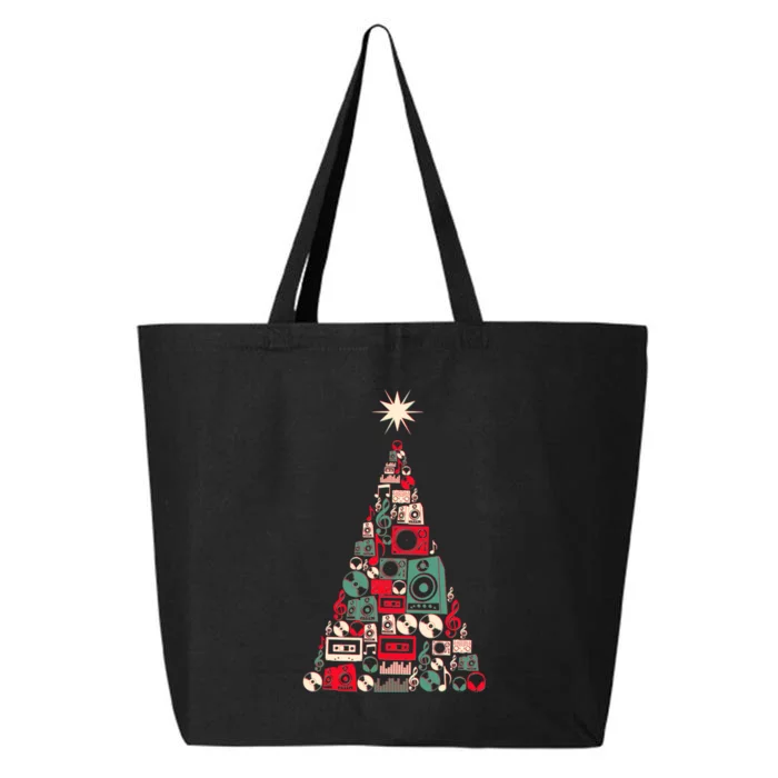 Audio Music Fan Christmas Tree 25L Jumbo Tote