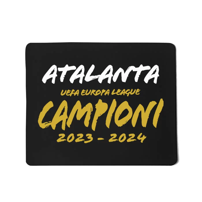 Atalanta Uefa Europa League Campioni 20232024 Mousepad