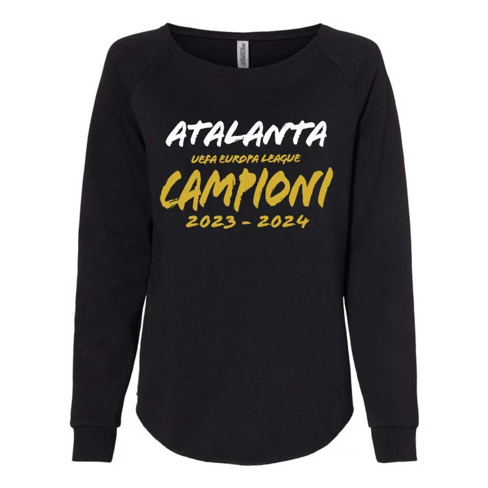 Atalanta Uefa Europa League Campioni 20232024 Womens California Wash Sweatshirt