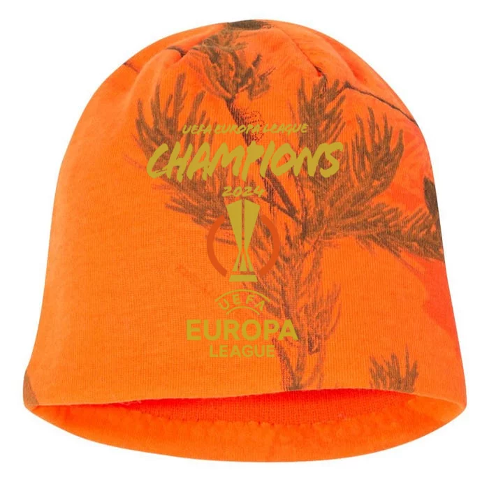 Atalanta Uefa Europa League Champions 2024 Kati - Camo Knit Beanie