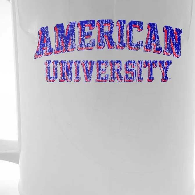 American University Eagles Retro Arch Front & Back Beer Stein