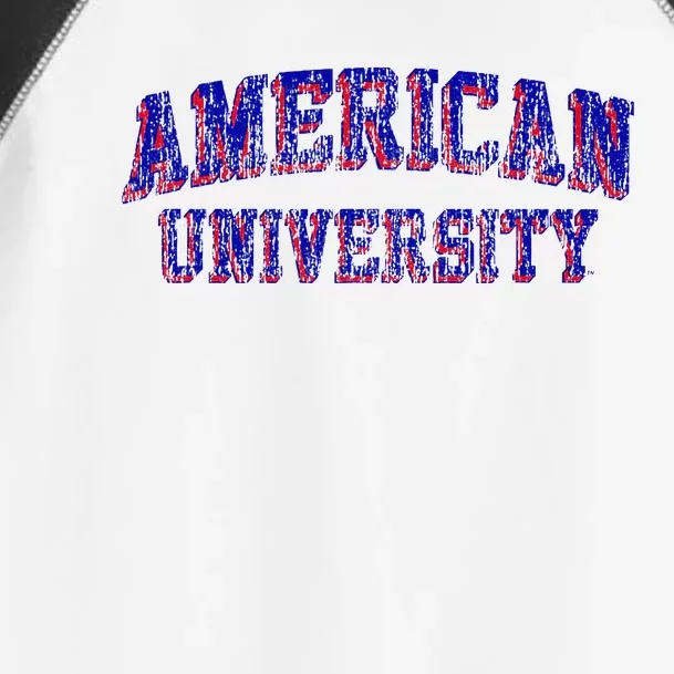 American University Eagles Retro Arch Toddler Fine Jersey T-Shirt