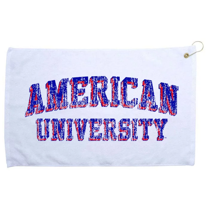 American University Eagles Retro Arch Grommeted Golf Towel