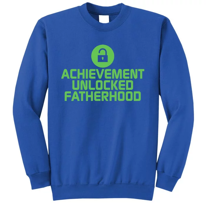 Achievet Unlock Fatherhood Cutest Father Design Gift Sweatshirt