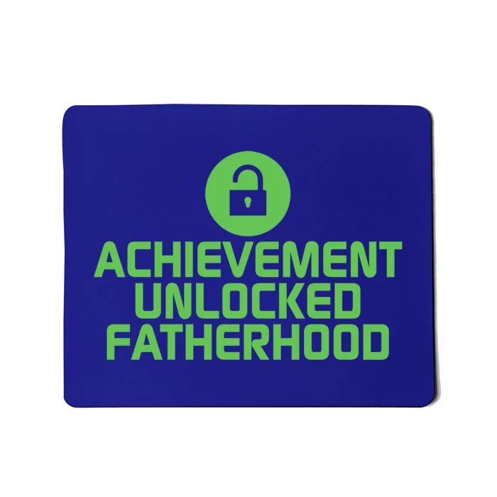 Achievet Unlock Fatherhood Cutest Father Design Gift Mousepad