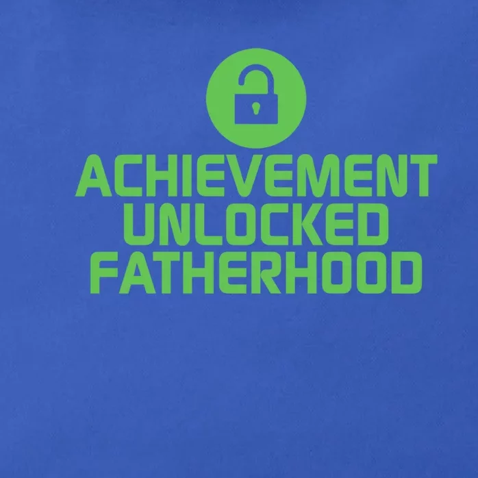 Achievet Unlock Fatherhood Cutest Father Design Gift Zip Tote Bag