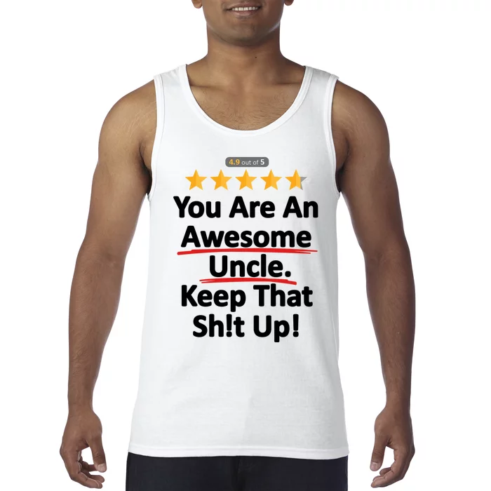 Awesome Uncle Funny Gift For Uncles Tank Top