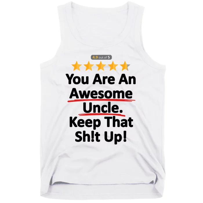 Awesome Uncle Funny Gift For Uncles Tank Top