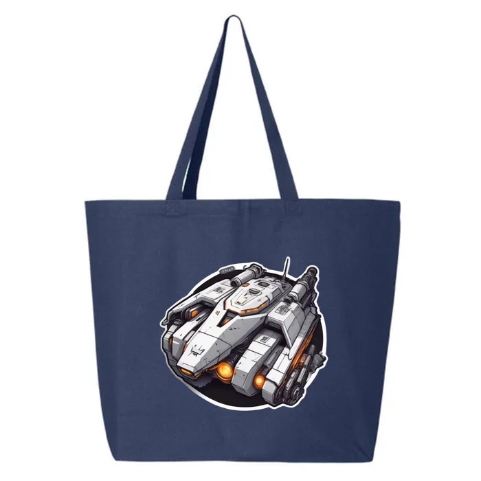 A Unique Futuristic Battle Tank Design 25L Jumbo Tote