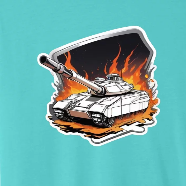 A Unique Futuristic War Tank Design ChromaSoft Performance T-Shirt