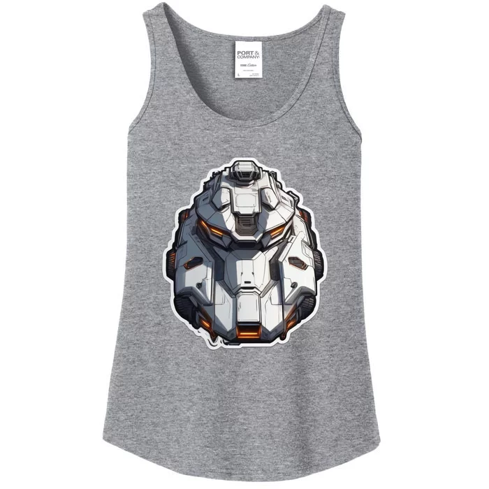 A Unique Futuristic War Tank Design Ladies Essential Tank