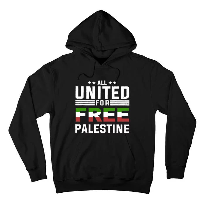 All United Free Palestine Tall Hoodie